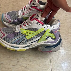 Balenciaga Women's Colorful Mesh Sneakers
